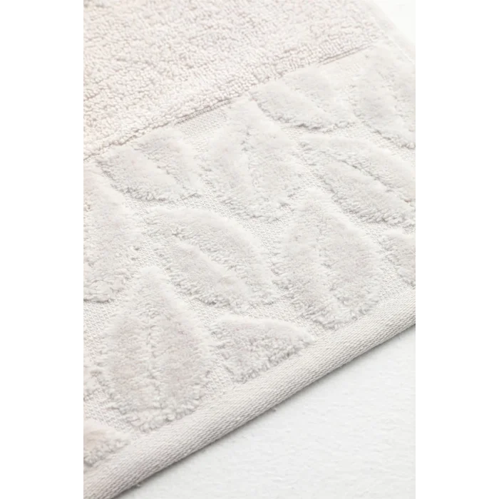 NİVEMESHOME 632 AÇIK GRİ 90X150 HAZAL BANYO HAVLUSU NURPAK