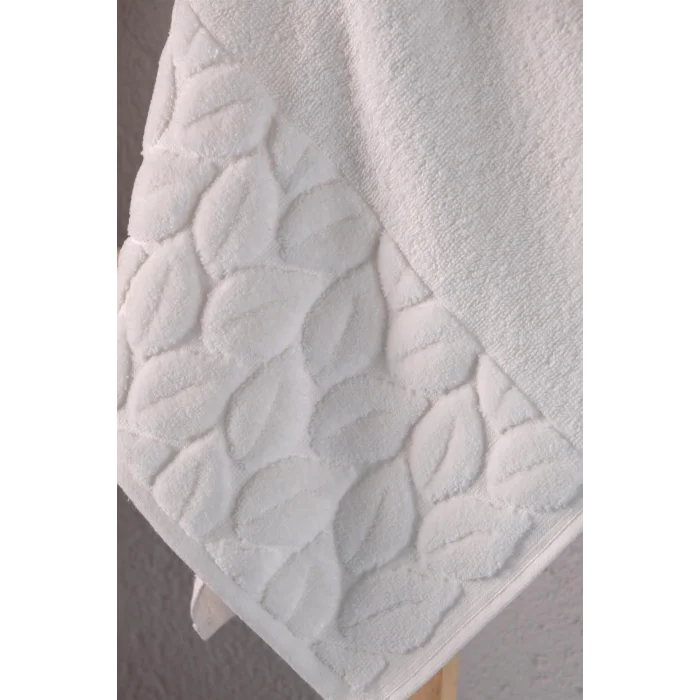 NİVEMESHOME 632 BEYAZ 90X150 HAZAL BANYO HAVLUSU NURPAK