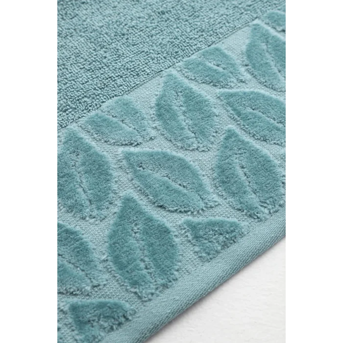 NİVEMESHOME 632 YEŞİL 90X150 HAZAL BANYO HAVLUSU NURPAK