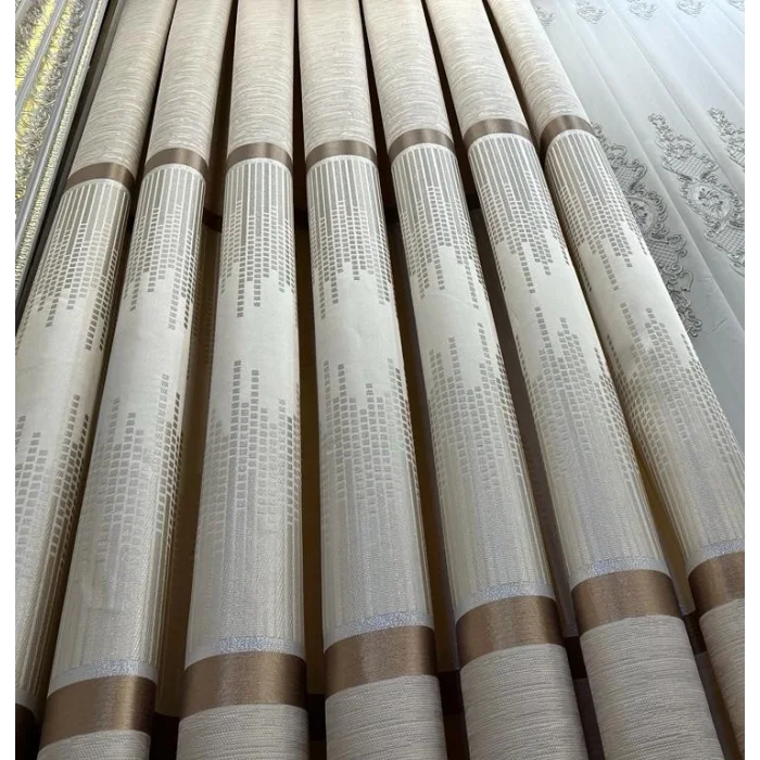 NİVEMESHOME AMASRA FT614164 V-101 KREM 1/3 SIK PİLELİ FON PERDE APM