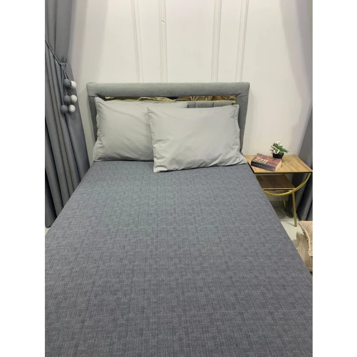 NIVEMESHOME ANTHRACITE 200X230 SINGLE QUILTED BEDSPREAD