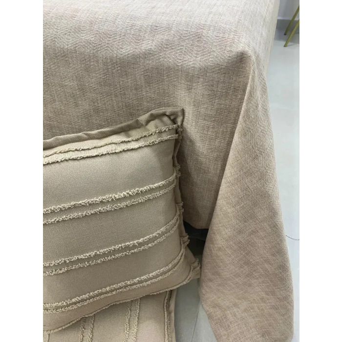 NİVEMESHOME BEJ 160X230 الغطاء الفردي للسرير