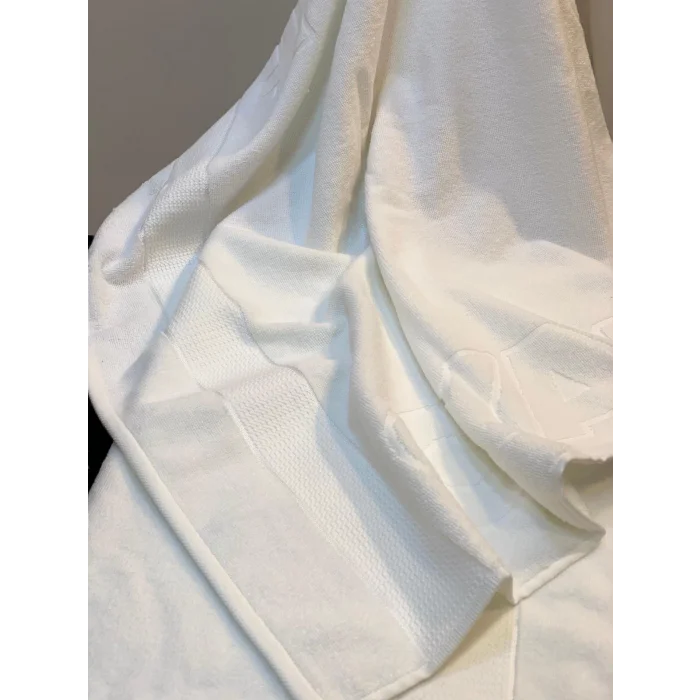 NİVEMESHOME БЕЛОЕ 90X150 С ЛОГОТИПОМ БАННОЕ ПОЛОТЕНЦЕ