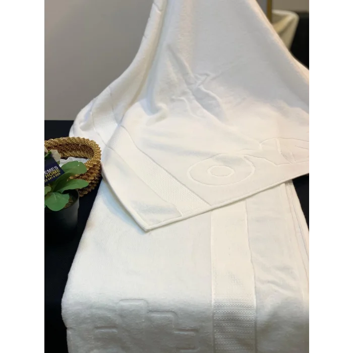 NİVEMESHOME БЕЛОЕ 90X150 С ЛОГОТИПОМ БАННОЕ ПОЛОТЕНЦЕ