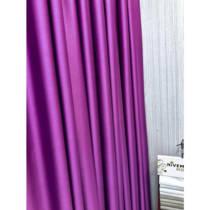 NIVEMESHOME BLACKOUT 12441 V-17 FİYATA LİLA PERDE APM