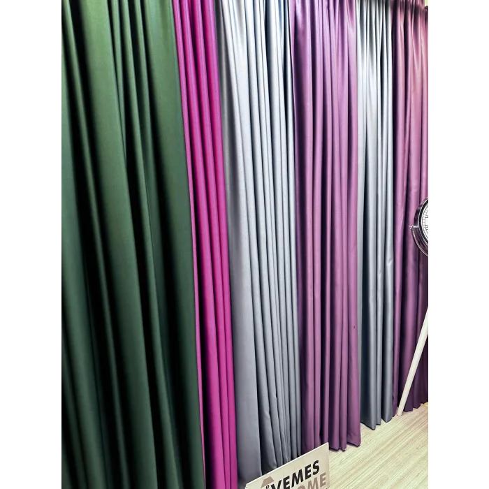 NİVEMESHOME BLACKOUT 12441 V-33 الستارة الزرقاء APM