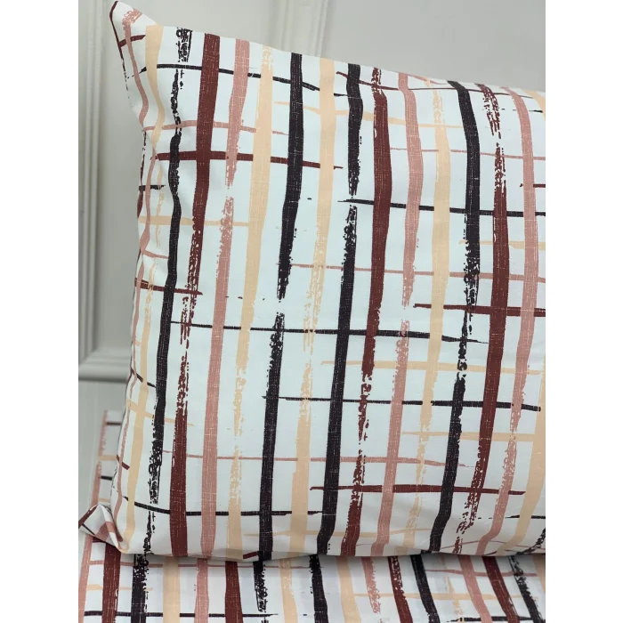 NİVEMESHOME BOYA DESENLİ 2 Lİ YASTIK KILIFI KAPAKLI 50X70