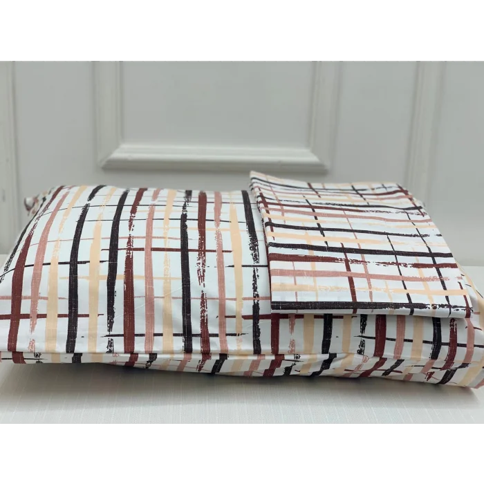 NİVEMESHOME BOYA DESENLİ 2 Lİ YASTIK KILIFI KAPAKLI 50X70