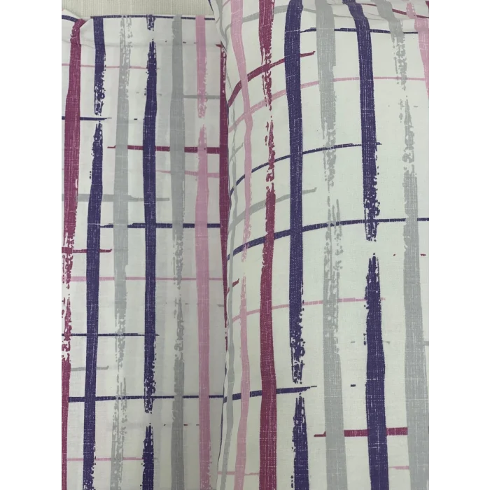 NİVEMESHOME BOYA DESENLİ 2 Lİ YASTIK KILIFI KAPAKLI 50X70