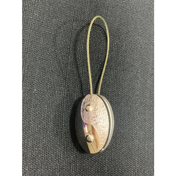 NIVEMESHOME COLMAR GANCHEO DE CORTINA MAGNÉTICO DE PLATA