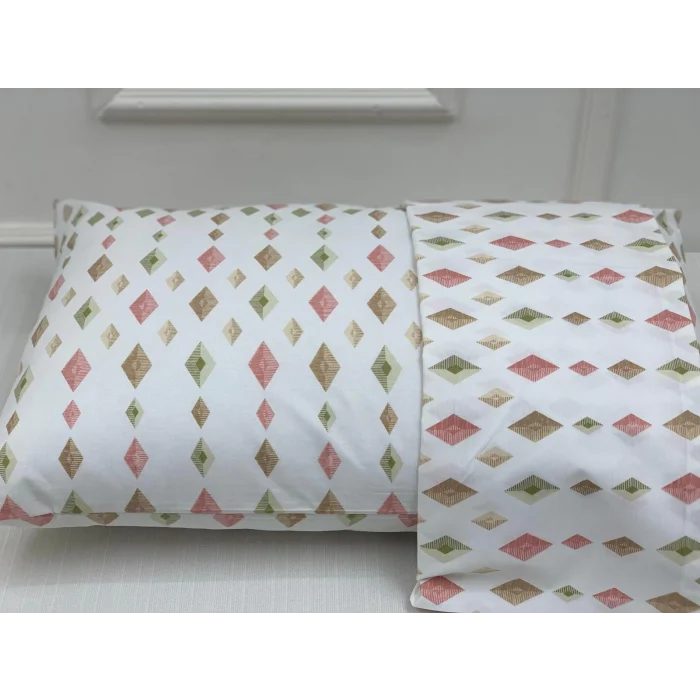 FUNDA DE ALMOHADA CUADRADA DE 2 PIEZAS CON ESTAMPADO DE MODELO DE NÍVEMESHOME CON TAPA DE 50X70