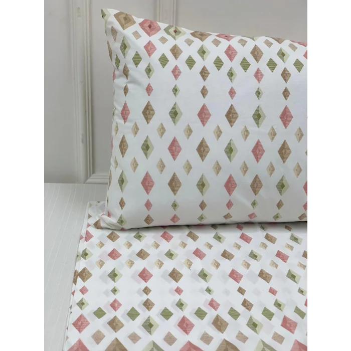 FUNDA DE ALMOHADA CUADRADA DE 2 PIEZAS CON ESTAMPADO DE MODELO DE NÍVEMESHOME CON TAPA DE 50X70
