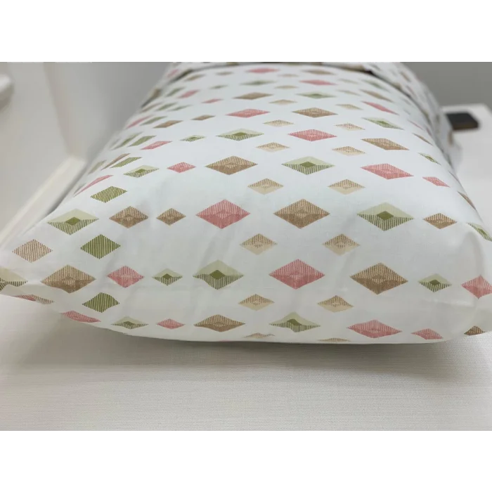 FUNDA DE ALMOHADA CUADRADA DE 2 PIEZAS CON ESTAMPADO DE MODELO DE NÍVEMESHOME CON TAPA DE 50X70