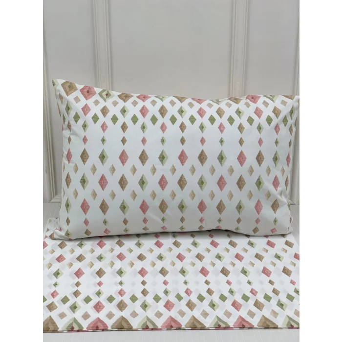 FUNDA DE ALMOHADA CUADRADA DE 2 PIEZAS CON ESTAMPADO DE MODELO DE NÍVEMESHOME CON TAPA DE 50X70