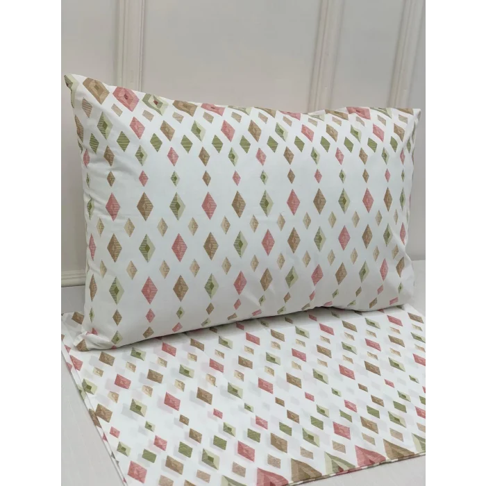 FUNDA DE ALMOHADA CUADRADA DE 2 PIEZAS CON ESTAMPADO DE MODELO DE NÍVEMESHOME CON TAPA DE 50X70