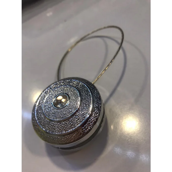 NİVEMESHOME مَشَبَك بُرْدَة فَضِّي مُزَيَّن بِحَجَر دائري أَنِيق