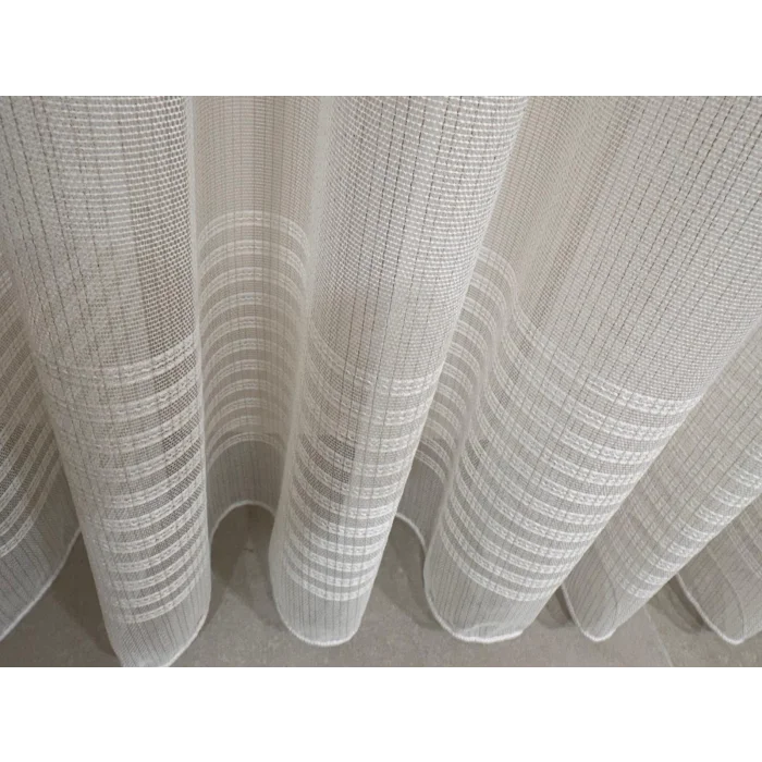 NİVEMESHOME EYMES 1/3 SIK PİLELİ TÜL PERDE APM