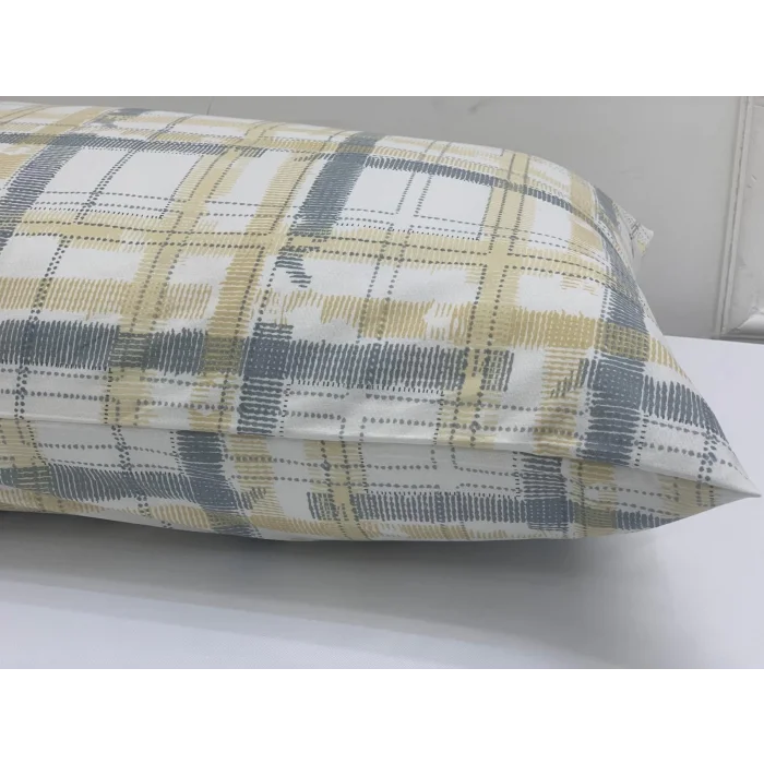 NİVEMESHOME ФУМЕ КРУГЛЫЙ УЗОР 2-Х МЕСТНЫЙ ЧЕХОЛ ДЛЯ ПОДУШКИ С КЛАПАНОМ 50X70