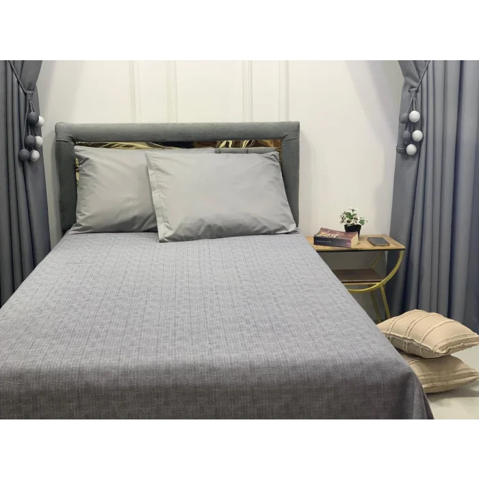 NİVEMESHOME رمادي 160x230 شرشف فردي