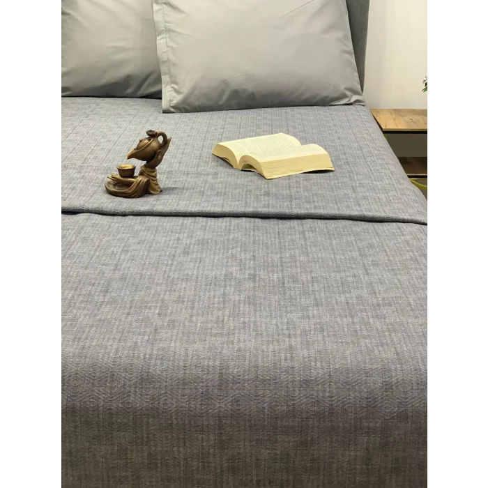 NİVEMESHOME رمادي 160x230 شرشف فردي