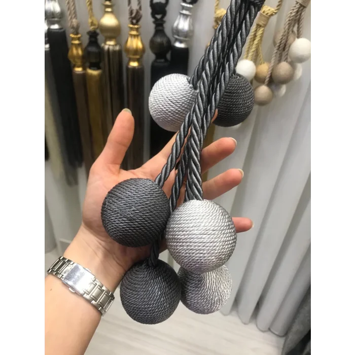 NIVEMESHOME GRIGIO-ARGENTO 6 PEZZI TERMINALE DI SOFFITTO A RACCOLTA DI TARGHE