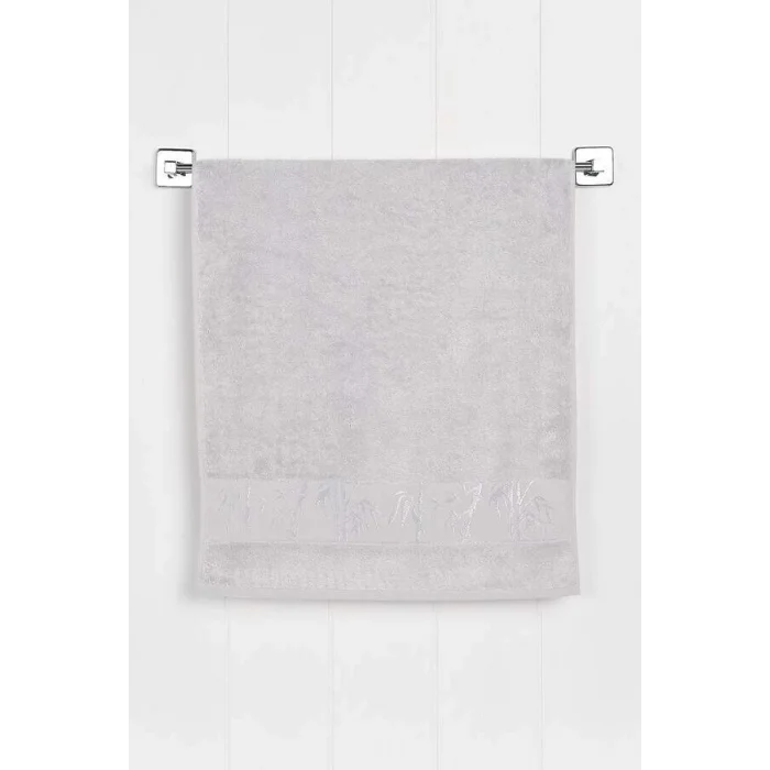 NİVEMESHOME منشفة وجه رمادية GRİ YÜZ HAVLUSU NURPAK