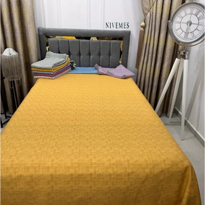 NİVEMESHOME SENAPE 200X230 SINGOLO COPRILETTO MATRIMONIALE