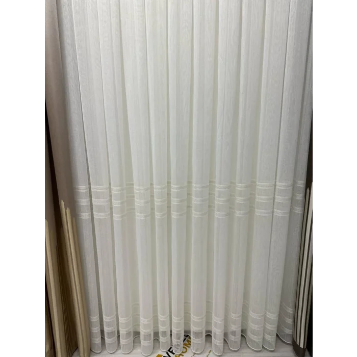 NİVEMESHOME HERCAİ GOLD 1/3 SIK PİLELİ TÜL PERDE APM