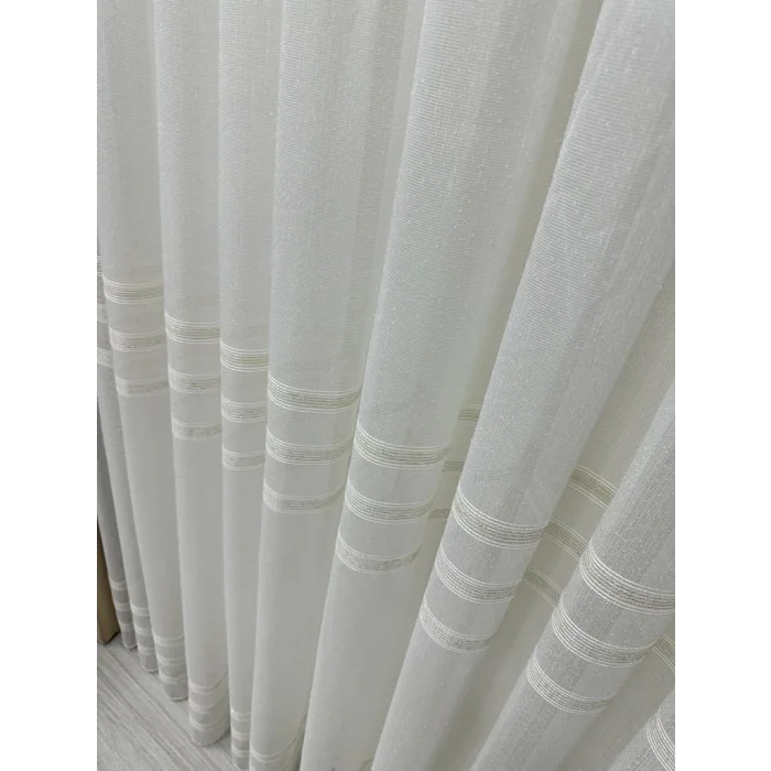 NİVEMESHOME HERCAİ GOLD 1/3 SIK PİLELİ TÜL PERDE APM