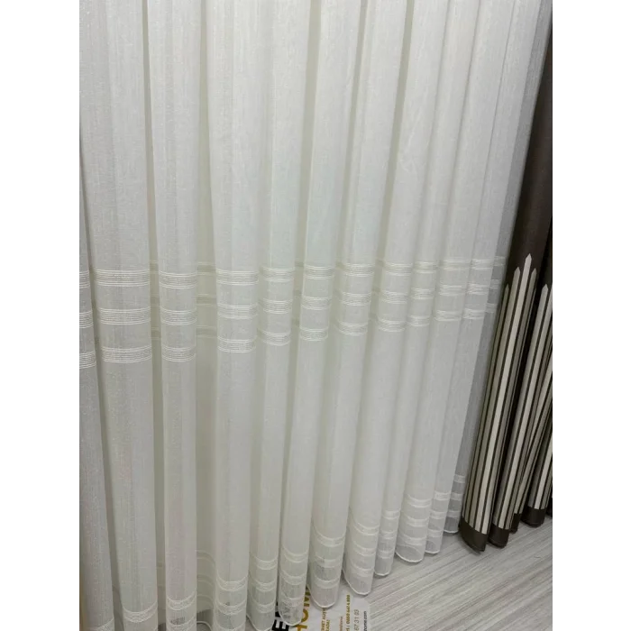 NİVEMESHOME HERCAİ GOLD 1/3 SIK PİLELİ TÜL PERDE APM