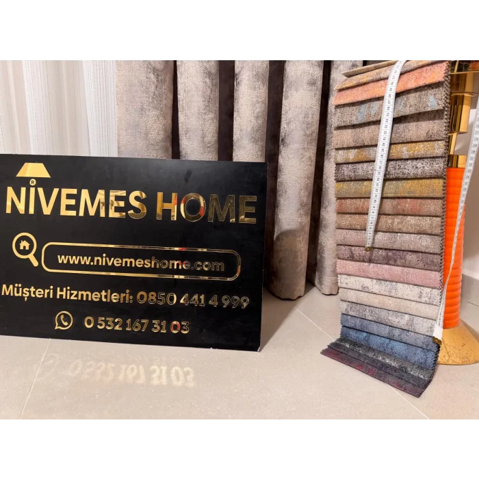 NİVEMESHOME ESTAMBUL V-5304 1/3 CORTINAS ENROLLABLES DE TEJIDO GRUESO APM