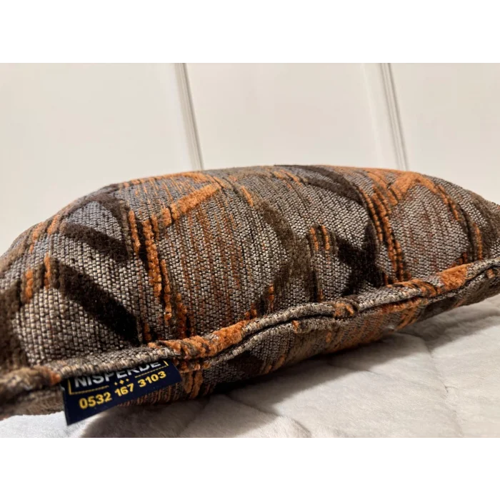 NİVEMESHOME FUNDA DE COJÍN 45X45 MATEO 67-02 NARANJA-CAFE