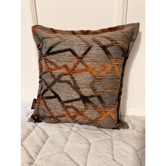 NİVEMESHOME FUNDA DE COJÍN 45X45 MATEO 67-02 NARANJA-CAFE