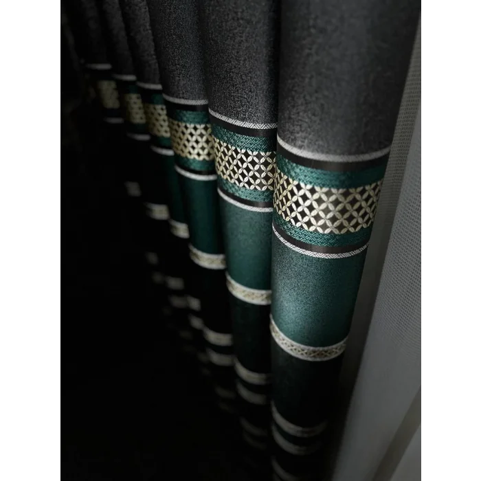 NİVEMESHOME MARVEL V-2537 1/3 SIK PİLELİ FON PERDE APM