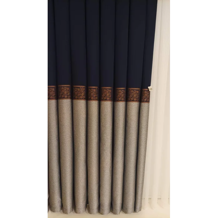 NİVEMESHOME META GRİ/BRONCE 1/3 RESISTENTE CORTINA DE FONDO DE PELO APRETADO