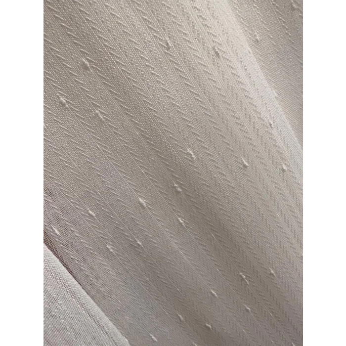 NİVEMESHOME SPEARHEAD FIR0914 AR03102 1/2,5 TIGHTLY CURLED WHITE ORGANZA CURTAIN APM