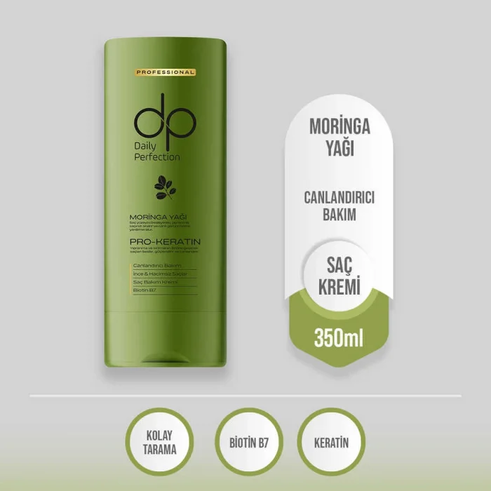 NIVEMESHOME MORINGA OIL DAILY PERFECTİON HAIR CREAM 350 ML DP