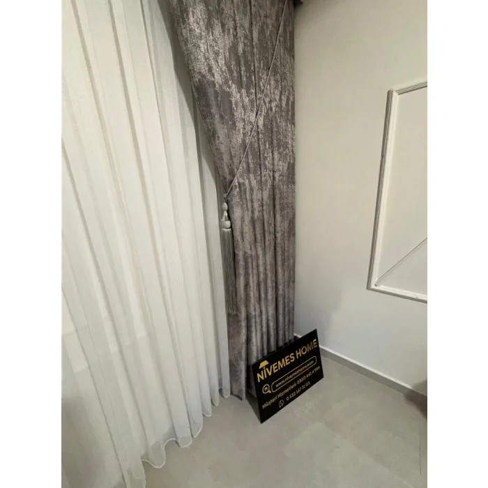 NİVEMESHOME PERA V-5402 ANTRASİT 1/3 DENSITÀ ELEVATA TENDA A VELO PILE APM