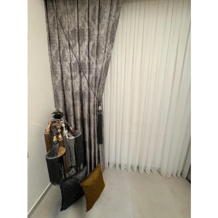 NİVEMESHOME PERA V-5402 ANTRASİT 1/3 DENSITÀ ELEVATA TENDA A VELO PILE APM