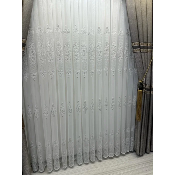 NİVEMESHOME BRIGHTNESS DETTAGLI TENDA IN TULLE PLISSÉ 1/3 STRETTO APM