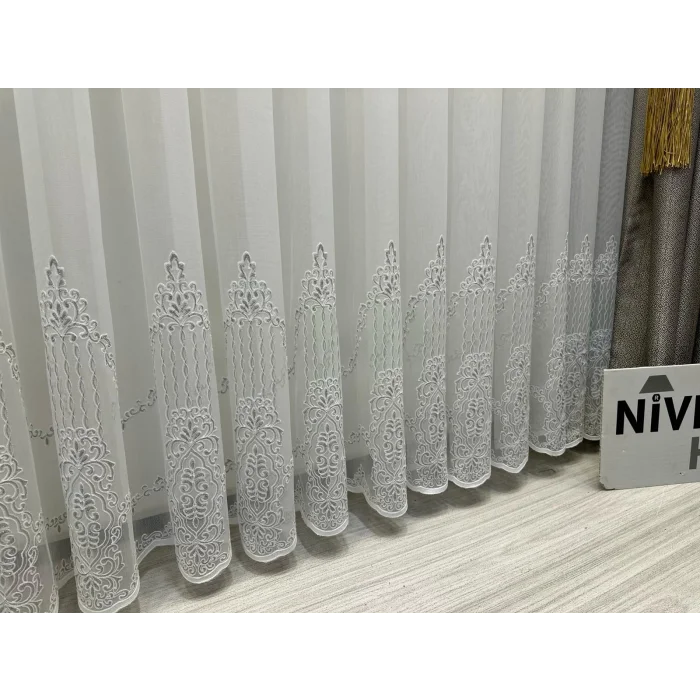 NİVEMESHOME BRIGHTNESS DETTAGLI TENDA IN TULLE PLISSÉ 1/3 STRETTO APM