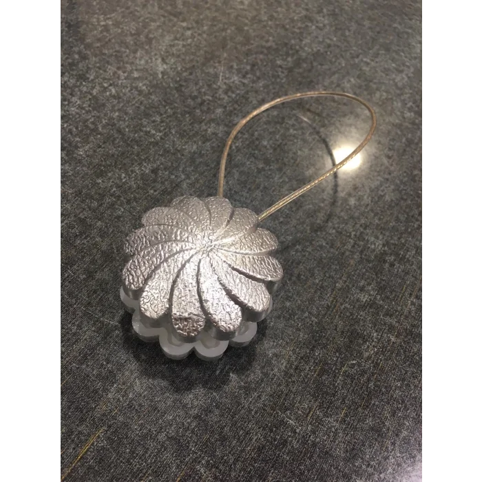 NİVEMESHOME Taşlose Vorhang Magnethalter aus Silber