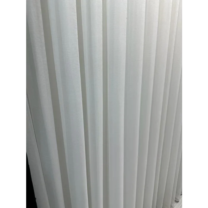 NİVEMESHOME TESLA WHITE GROUND 1/3 DENSE PILE TULLE CURTAIN APM