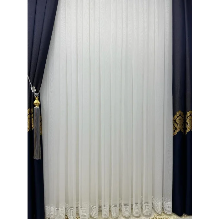 NİVEMESHOME FALDA DE TUL CON ADORNOS DE FALDA DE ETEK CON UNA PULGADA DE POPYL TUL APM