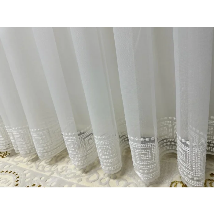 NİVEMESHOME FALDA DE TUL CON ADORNOS DE FALDA DE ETEK CON UNA PULGADA DE POPYL TUL APM