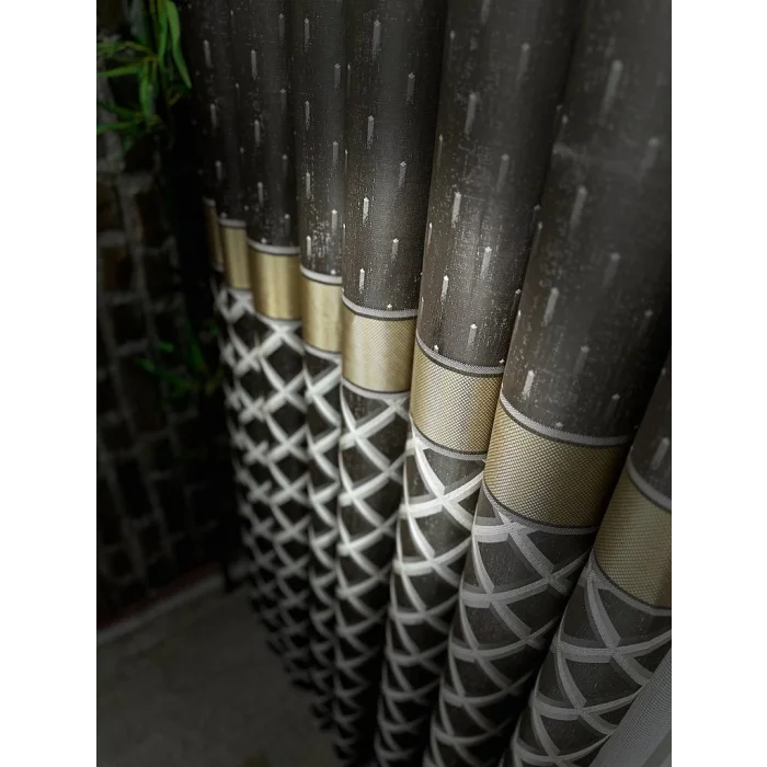 NİVEMESHOME TROYA V-5322 1/3 SIK PİLELİ FON PERDE APM