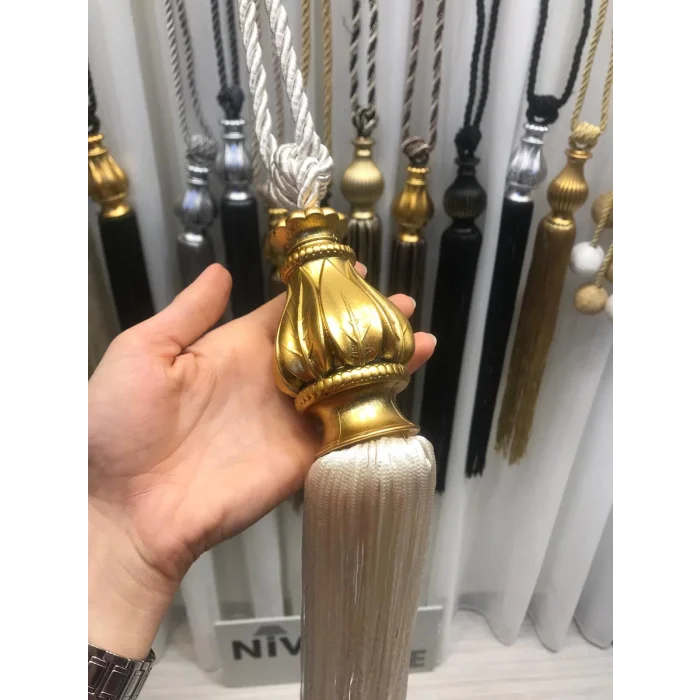 NİVEMESHOME VİZON TETTO CON VOLANTINO RACCOLTA BRACCIOLO