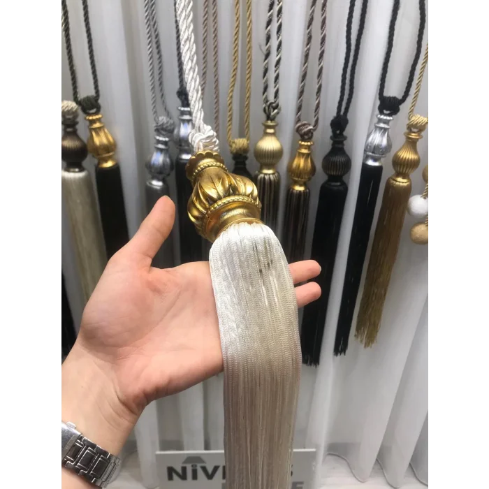 NİVEMESHOME VİZON TETTO CON VOLANTINO RACCOLTA BRACCIOLO