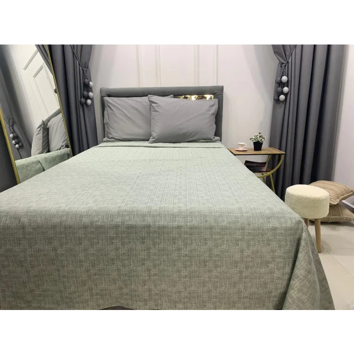 NIVEMESHOME الورقة الخضراء 160x230 غطاء سرير واحد شخصي