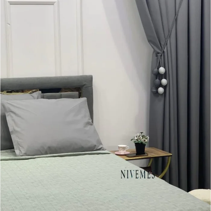 NIVEMESHOME الورقة الخضراء 160x230 غطاء سرير واحد شخصي